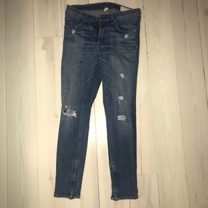 Rag & Bone Zipper Capri - Size 27